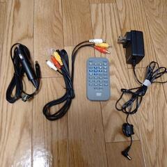 ポータブルＤＶＤプレイヤーPD-720-BKの画像