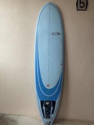 アネラ　　ミッドレングス　ファン　サーフボード　7f