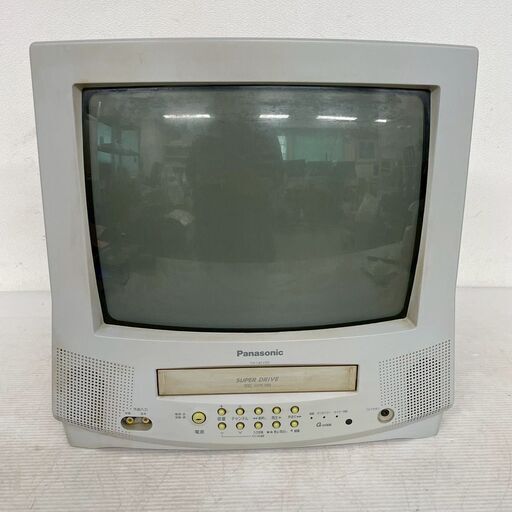 ブラウン管　テレビ　15型　 Panasonic 青　おしゃれ ブラウン管 テレビ 15型 Panasonic 青 おしゃれ - メルカリ