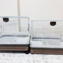 小動物ケージ2つセット　うさぎ　モルモットなど