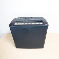 オーム電機 シュレッダー ブラック SHR-203S 家庭用 美品