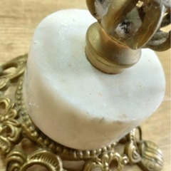 ✨アンティーク✨大理石　サイドテーブル　花台の画像