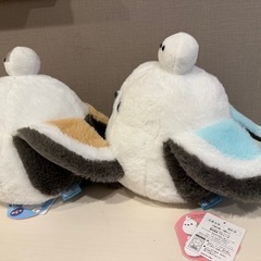 ふくふくシマエナガ なかよしおやこカラフル BIGぬいぐるみ の画像