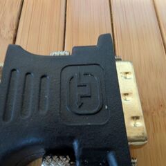 DVI-HDMI、双方向DVI（DVI-D）-HDMIオス-メスアダプター、DVI VGA 変換 アダプター DVI-D (24+1) オス to VGA (ミニ D-Sub 15ピン) メス コンバーター 単方向伝送 フルHD 1080p DVI 25ピン D-sub 15ピン 変換 プラグ DVI RGB 中継 延長 コネクターの画像