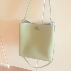 COACH バッグ　モスグリーンの画像