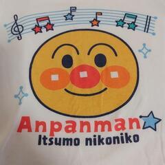 アンパンマン　Tシャツ　白色の画像