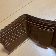 BALLY 財布　トレインスポッティング　赤の画像