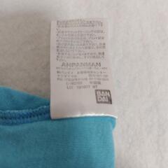 アンパンマン　ばいきんまん　ドキンちゃん　コキン　めいけんチーズ　Tシャツ　水色　100cmの画像
