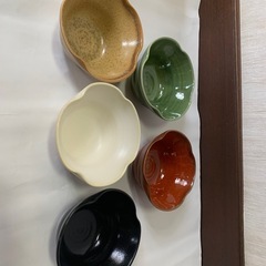 たち吉　花形小鉢　5個