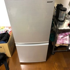 ジャンク扱い シャープ冷蔵庫2019年製