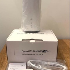 【美品】Speed Wi-Fi HOME 5G L13 本体
