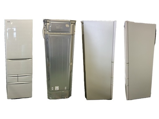 東◎#483 クリーニング済！【2023年製】動作品 TOSHIBA 東芝ノンフロン冷凍冷蔵庫＜家庭用＞ 形名:GR-U41GK (W
