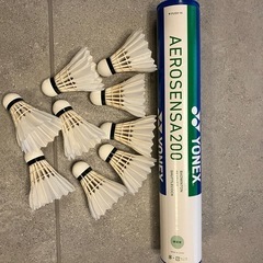 バドミントンシャトル　練習球９個　 YONEX AEROSENS...
