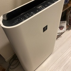 【SHARP プラズマクラスター】空気清浄機(加湿器)の画像