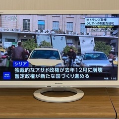 SHARPのテレビを無料で差し上げます。