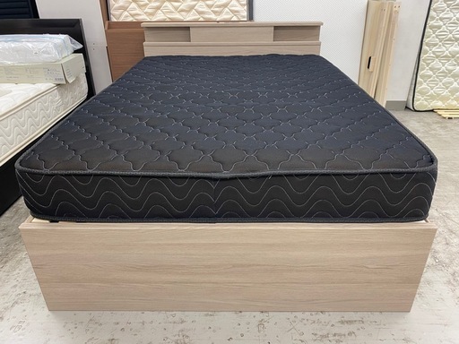 【愛品館 江戸川店 】 引き出し付き ダブルベッド NITORI＆neruco（ニトリ＆ネルコンシェルジュ）