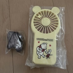 くまのプーさん 2way ハンディ扇風機