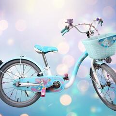 18インチ アイデス IDES 子供用自転車アリエル柄