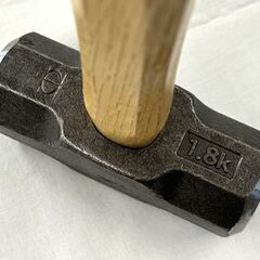 【自社配送は札幌市内限定】オーエッチ工業 両口ハンマー OHW-4 建築・土木用 1.8kg 作業工具 日曜大工 中古【USED】の画像