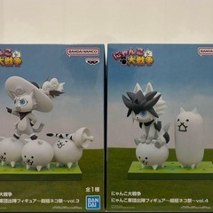 にゃんこ大戦争 にゃんこ軍団出陣フィギュア 超極ネコ祭 2種セット
