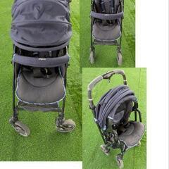 ピジョン　A型ベビーカー　ランフィリノン　RA9L  ネイビー　の画像