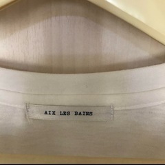 AIX LES BAINS ホワイト Tシャツ 半袖の画像