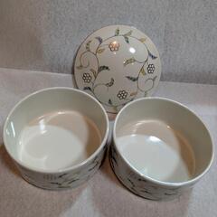 【新品未使用】橘吉/たち吉★色唐草 二段重★の画像