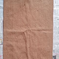 売ります　足拭きマット　バスマット　作業用マット　ブラウンの画像