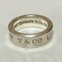 ティファニー Tiffany ナローリング 1837 シルバー925
