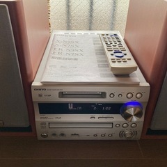 ONKYO MD.CDコンポの画像