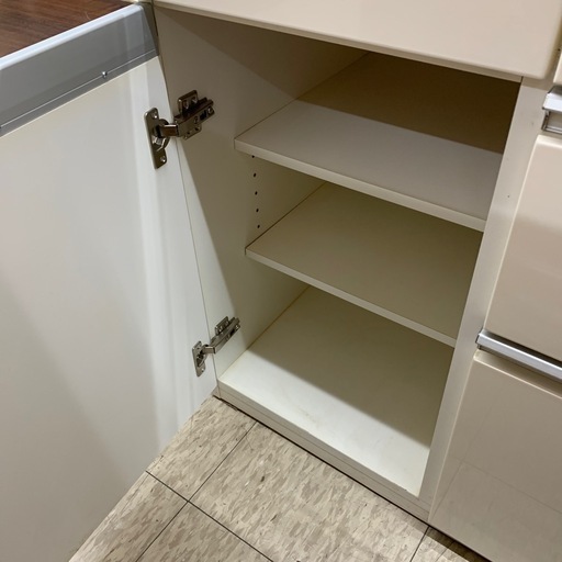 【ジモティー割引で最大15％OFF⭐️】 キッチンボード ホワイト