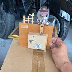 小樽オルゴール堂 写真立て付きオルゴール ジャンク昭和レトロの画像