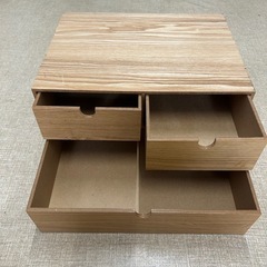 木製　小物入れ　の画像