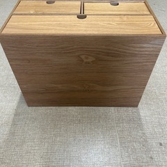 木製　小物入れ　の画像