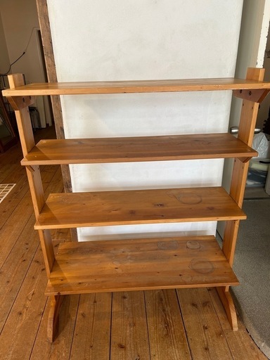 カントリー家具　ラック棚