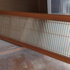 両面硝子欄間 アンティーク和モダン建具 両面ガラス                 の画像