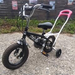 XERES！12インチカッコイイ子供自転車！補助輪付き！