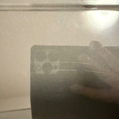 【新品未使用】コレクションケース　3段　クリアの画像