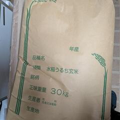 令和6年山形県産はえぬき玄米３０キロ