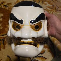お値下げ中！昭和レトロ 中古品 陶器 面 髭の画像