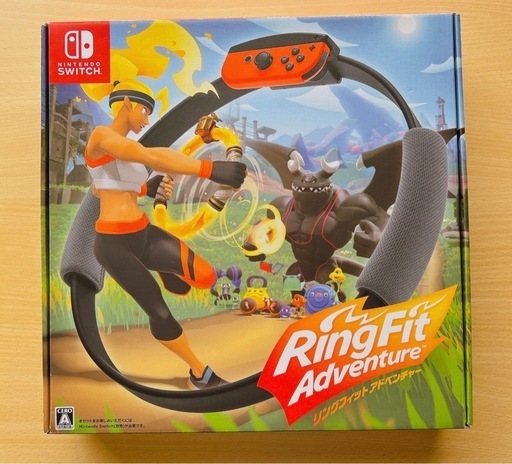 美品】FitBoxing2＋リングフィットアドベンチャーセット (櫻田