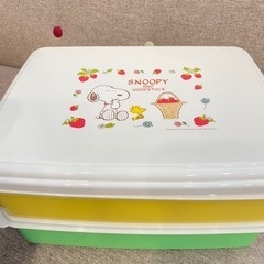 スヌーピー　未使用お弁当箱　運動会 ピクニック　キャンプの画像