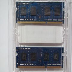 【ＰＣメモリ増設】ＰＣ３Ｌ－１２８００  ４ＧＢ×２枚　１２８００以下のＰＣに適合の画像