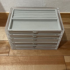 無印良品　アクセサリー収納　7点セットの画像