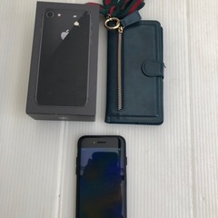 iPhone8SiMフリー 箱付き!初期化済み!「訳あり品｣