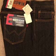EDWIN 403 DENIM サイズ29 100% COTTON