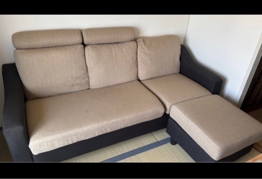 【値下げ】3人掛けソファ