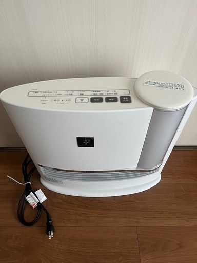 美品 2021年製 加湿セラミックファンヒーター　SHARP HX-L 120
