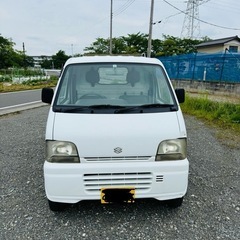 平成11年式　スズキ　キャリィトラック　5MT 4WD 車検令和...