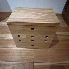 無印良品　木製小物収納3点セット